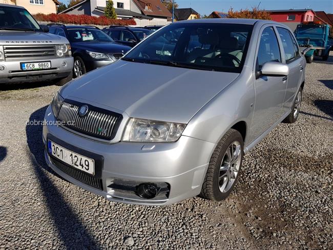 koda Fabia RS,96KW,KLIMA,ALU