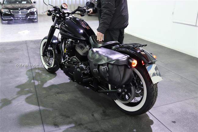 Harley-Davidson  FXS 1600 Softail Blackline 1.6 Black. Vše org HD!!!